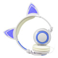 high quality cat ear portable headphone beautiful