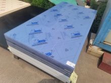 Clear PC solid sheet light blue Polycarbonate sheet
