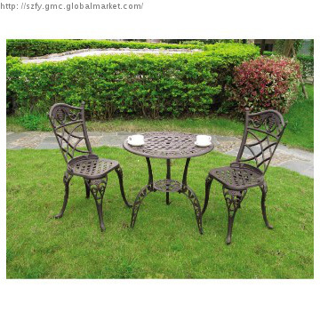 outdoor patio furniture cast aluminum collection with good quality