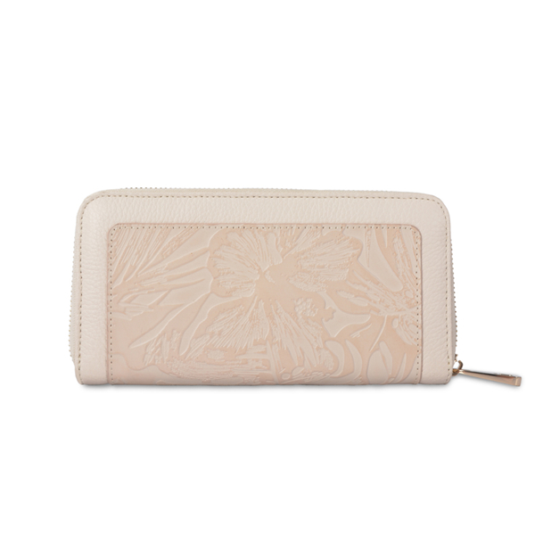 Two tone Leather Lady Wallet Leather