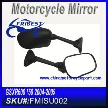 For SUZUKI GSXR 600 GSXR 750 K4 2004 2005 Motorcycle Review Mirrors Black FMISU002
