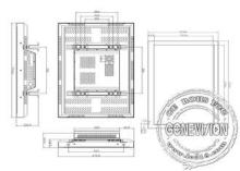 PAL / NTSC / SECAM Industrial LCD Displays