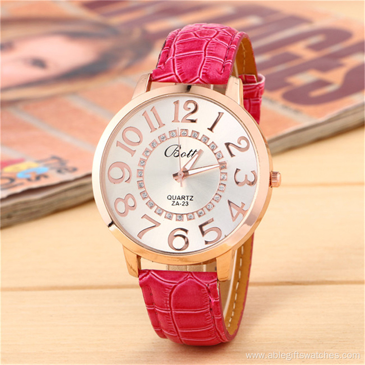 Ladies Noble Leather WristWatch