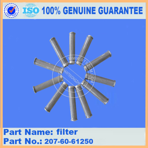 Elemento de filtro 207-60-61250 para Komatsu GD655-3E0