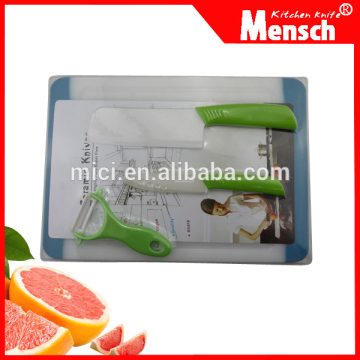 3pcs ceramic chopping knife for meat
