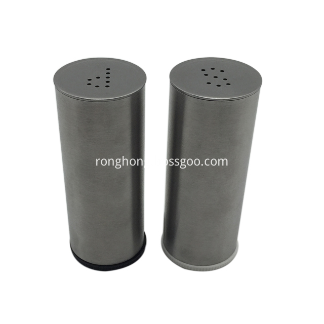 Modern Stainless Steel Salt And Pepper Shaker 7