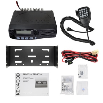 Kenwood TM-281 & TM-481 VHF/UHF Mobile Radio - Car Walkie Talkie Transceiver