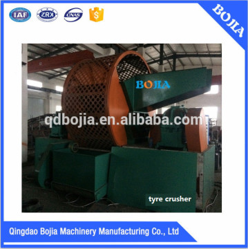 Waste rubber disposal machine