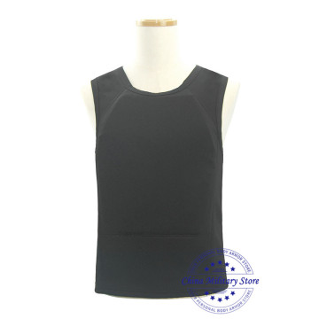 NIJ IIIA Standard High Quality Soft Lightweight Bulletproof Concealable T-shirt 9mm Para FMJ & .44 Mag. JHP Bulletproof Vest