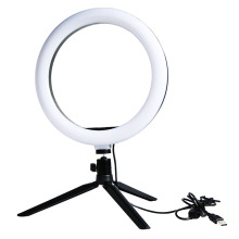 10 Inch LED Selfie Ring Light with Tripod for Desk Makeup and Photography