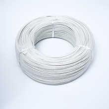 UL 3122 20# White Silicone Rubber Wire