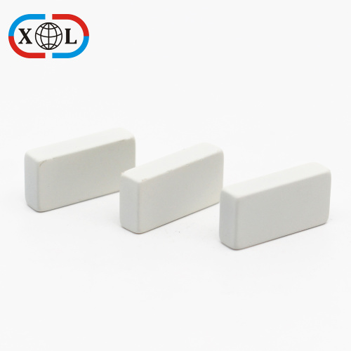 Custom Neodymium NdFeB Block Magnet White Epoxy Coating