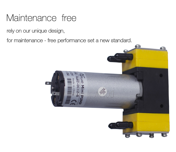 Micro 12V/24V DC electrical diaphragm pump