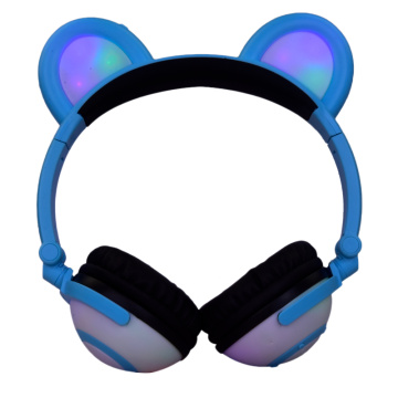 2019 New Trending Lovely Wireless Bear Ear Headphone