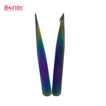 Multi Rainbow Color Pointed & Hook Best Tweezer