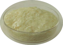 Cold water soluble softener flake