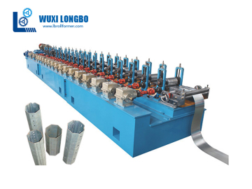 Octagonal tube series forming machine