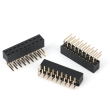 2.54mm Double row 90 degree double bend