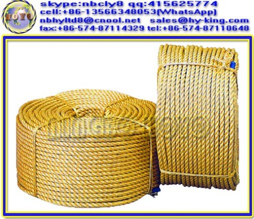 4 ply rope , pp fishing leaded rope , polypropylene and nylon rope