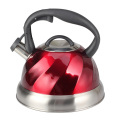 Painting Red Stainless Steel Whistling Kettle