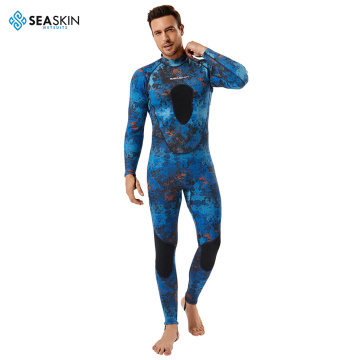 Seaskin Camouflage Men's Diving Spearfishing Wetsuit