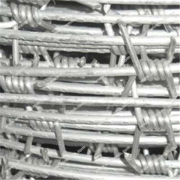 Aluminum clad steel barbed wire