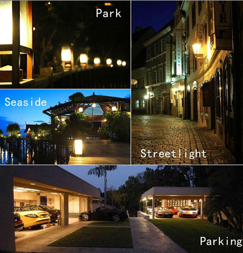 12W E27 PIR Motion Sensor LED Light Bulbs