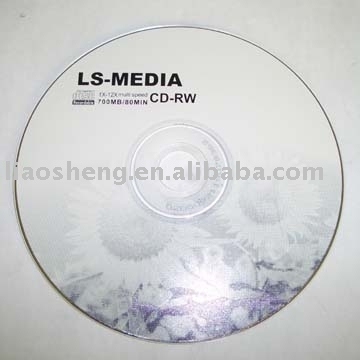 Blank CD-RW(dia.12cm)