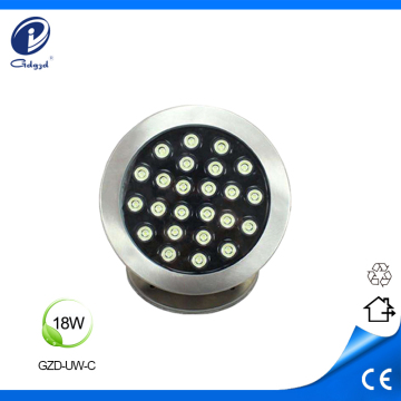 18W outdoor IP68 led pool light