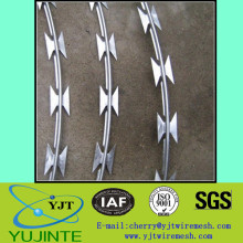 hot sales!! razor barbed wire barbed iron wire export standard raozr barbed wire