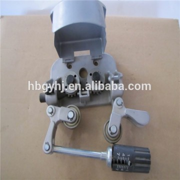 Double wire feeding machine bracket