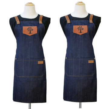 Professional Barber and Hairdresser Aprons for Denim Dyeing