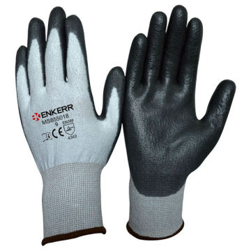 ENKERR polyurethane pu palm coating glove