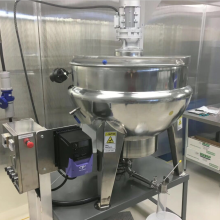 Sanitary Stainless Steel Electric Steam Jacketed Kettle with Mixer: Types (304, 316) and Specifications