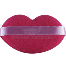 Well-Selling Love Shape Cosmetic NBR Sponge