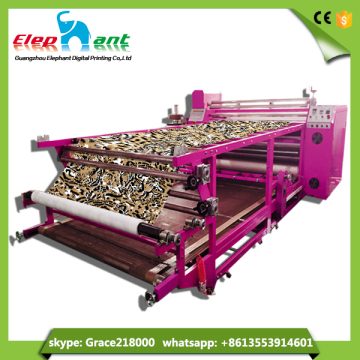 roll to roll heat transfer printing machine