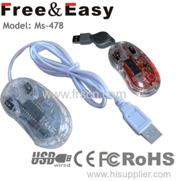 Transparent Retractable Mini Mouse?