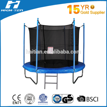 cheap trampoline, round trampoline, 8ft Trampoline with safety net