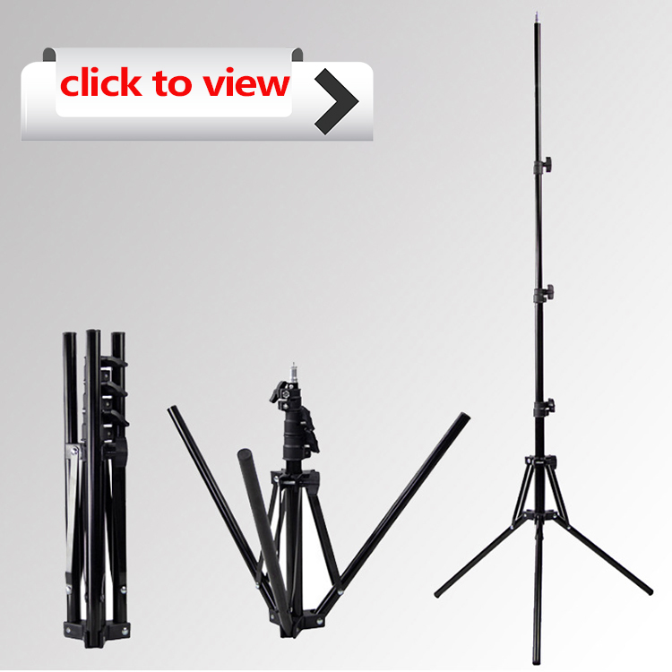 Reverse folding tripod