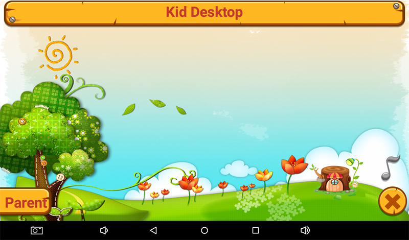 Children Tablet PC 7 inch Quad Core 1GB+8GB Kids Games Tablet Kids Education Model: ED701
