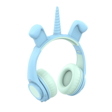 Fone de ouvido estéreo com LED V5.0 Wireless Bluetooth Headphone