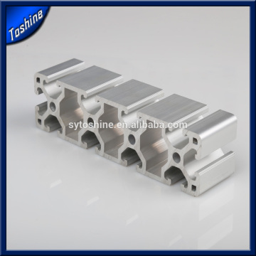 Customize T slot aluminum extruded profiles with 8mm slot quotation