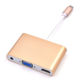 USB tipo C a HDMI USB 3.0 HUB