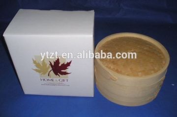 chinese mini bamboo steamer basket