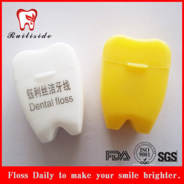 tooth shape dental floss