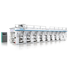 Deguang brand Taiwan automatic register plastic film rotogravure printing machine
