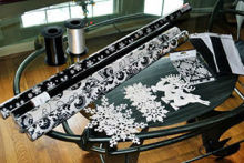 High Quality White And Black Wrapping Paper Roll