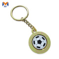 Custom design soft enamel sport metal keychain