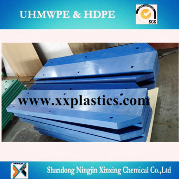 Wear resistant black UHMWPE chute liner/UHMWPE truck bed liner/UHMWPE plastic liner