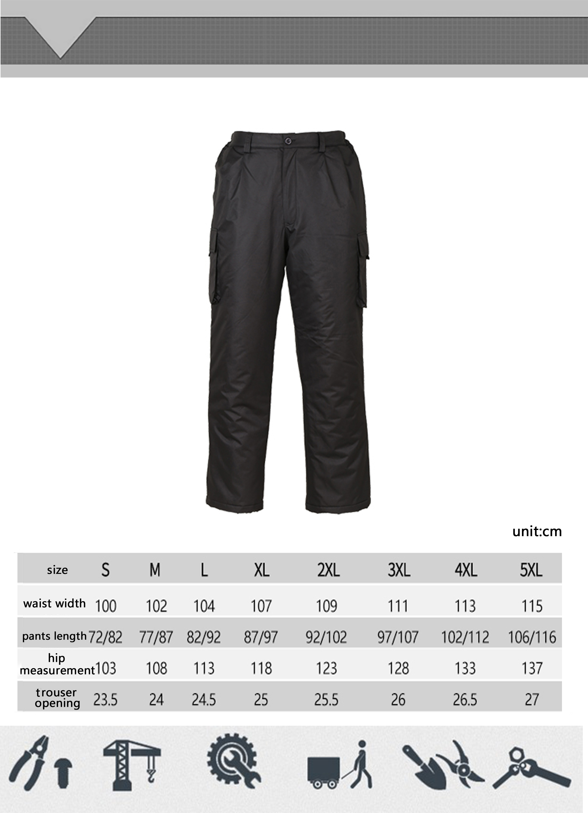 Hot selling cheap new type custom women warm winter pants men